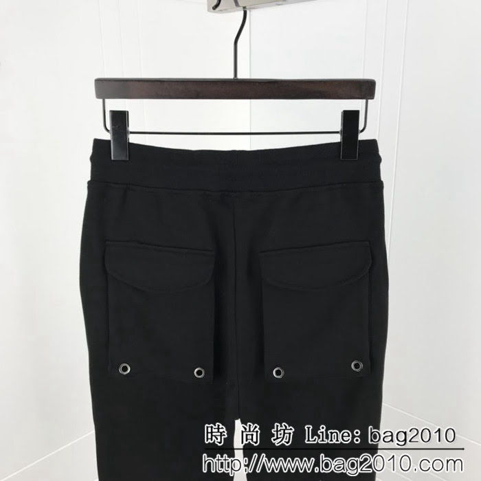 Y-3山本耀司 山本耀司 18ss秋冬新款 刺繡簽名字母印花衛褲 ydi1119